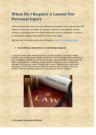 Powerful Lawyer For Personal Injury in Singapore