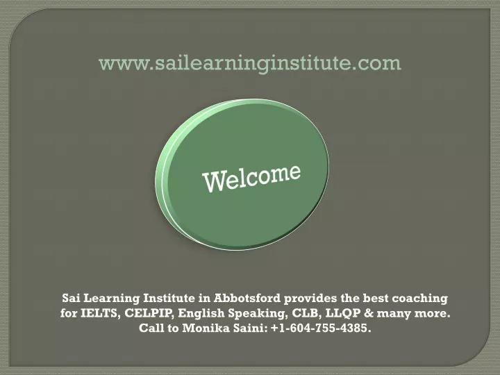 www sailearninginstitute com