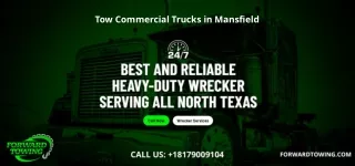 Tow Commercial Trucks in Mansfield
