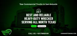 Tow Commercial Trucks in San Antonio