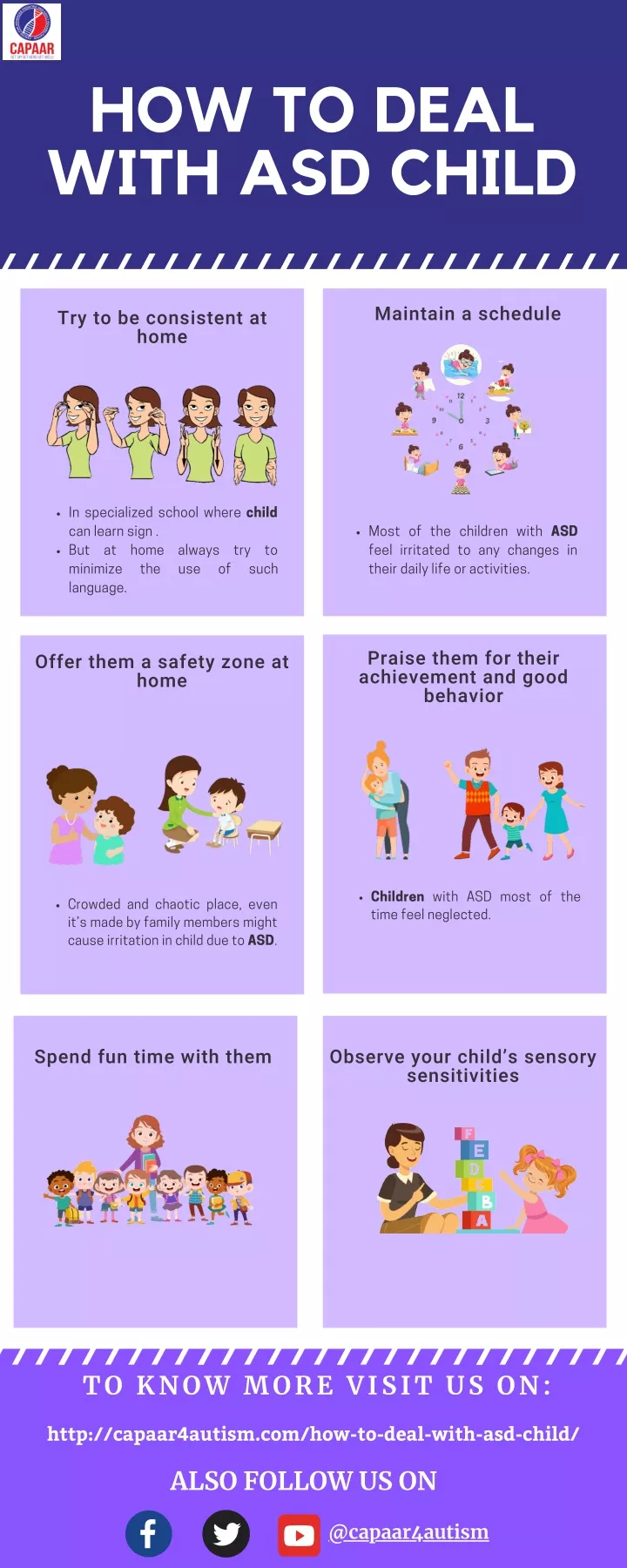 how to deal with asd child