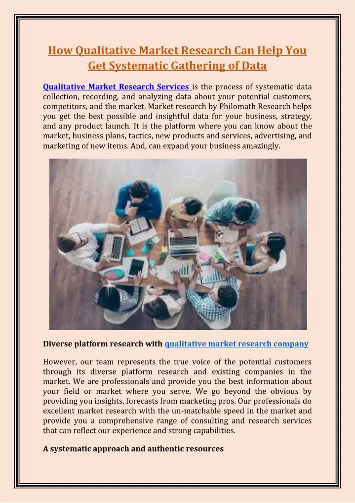 how qualitative market research can help
