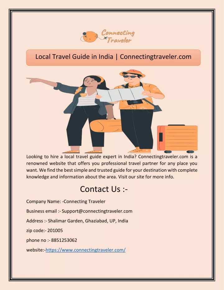 local travel guide in india connectingtraveler com