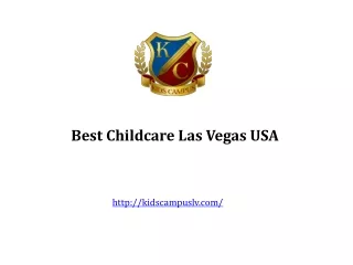 Best Childcare Las Vegas USA
