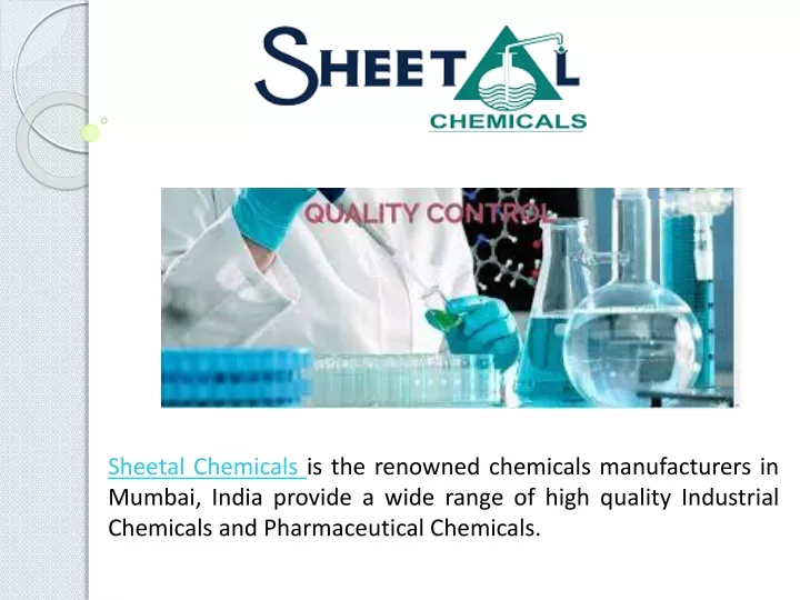 sheetal chemicals is the renowned chemicals