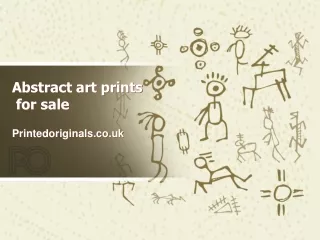 Abstract Art Prints For Sale - Printedoriginals.co.uk
