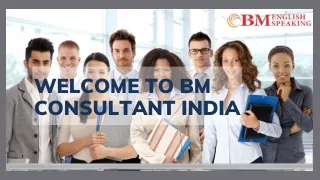 welcome to bm consultant india