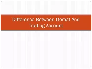 Demat and Trading Account - reliancesmartmoney.com