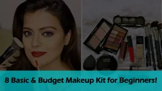 8 basic budget makeup kit for beginners