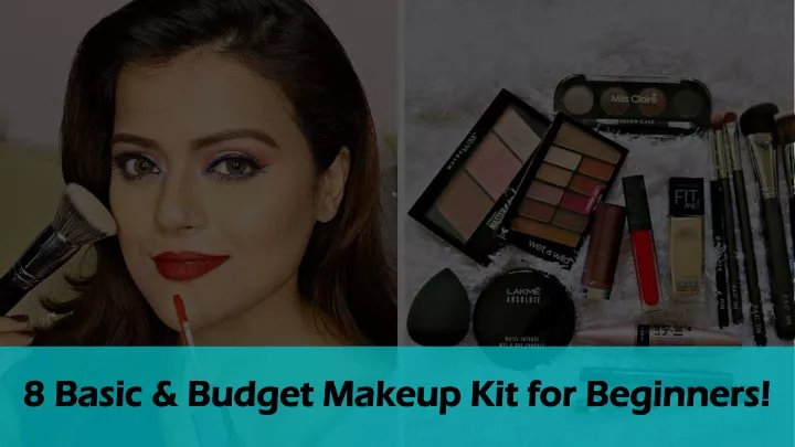 8 basic budget makeup kit for beginners