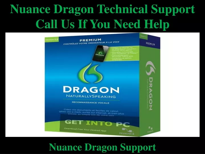 nuance dragon technical support call