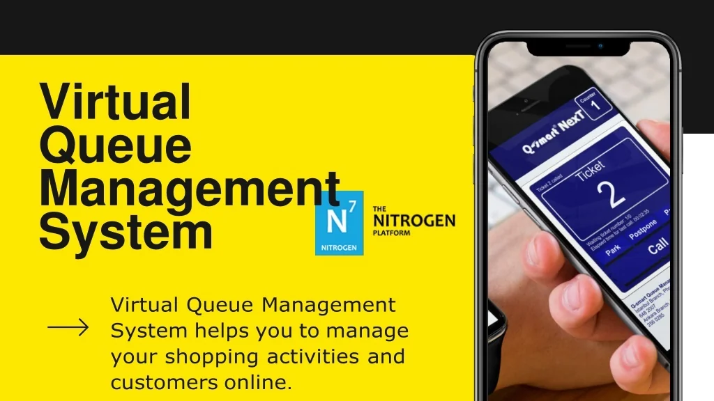 PPT - Virtual Queue Management System - Nitrogen7 Platform PowerPoint ...