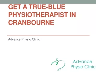 Physiotherapist in Cranbourne