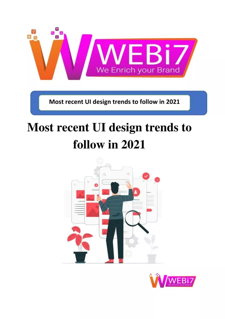 most recent ui design trends to follow in 2021