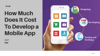 How Much Does It Cost To Develop a Mobile App Development?