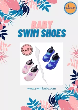 Blue Whale Swim Shoes For Baby | Swimbubs