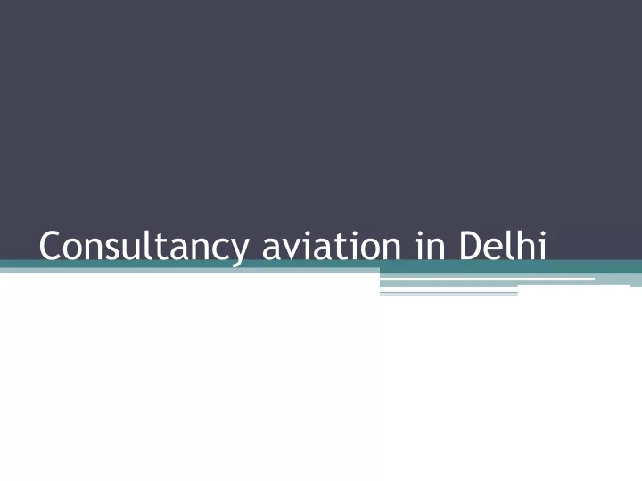 consultancy aviation in delhi