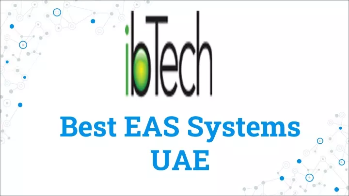 best eas systems uae