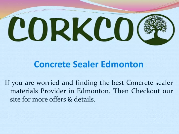 concrete sealer edmonton