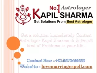 Vashikaran Specialist in Pune - Call  91-9876469829 - India