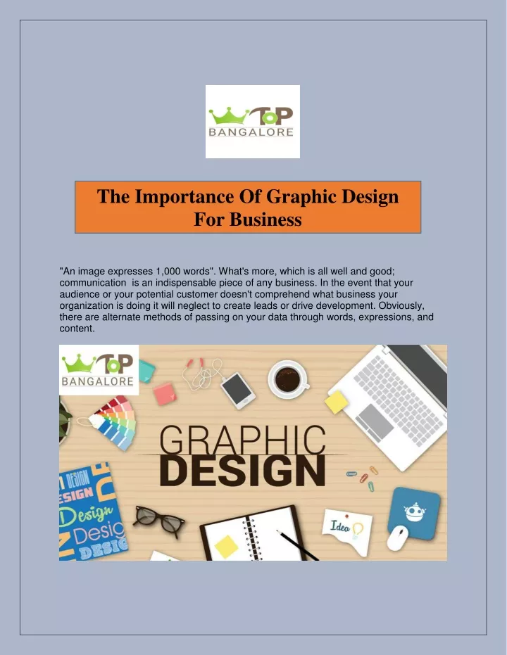 the importance of graphic design for business