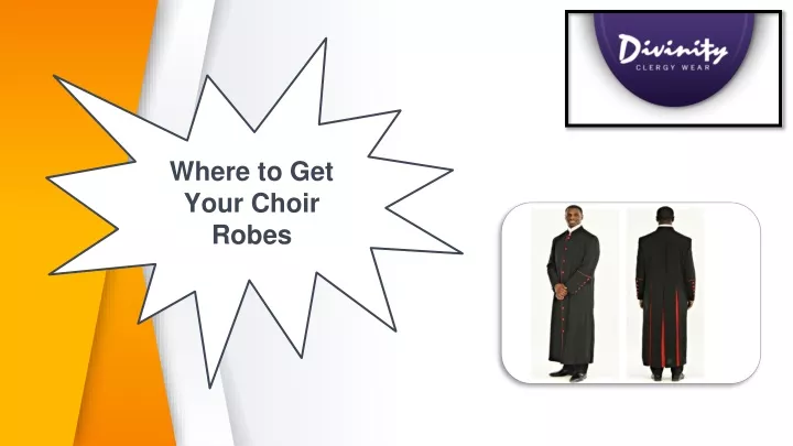 where to get your choir robes