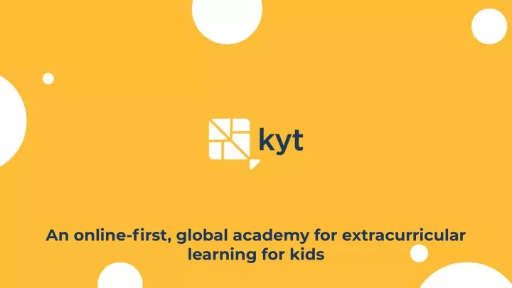 an online first global academy