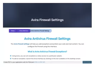 avira firewall settings avira firewall settings