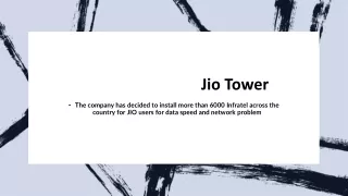 Towers jio