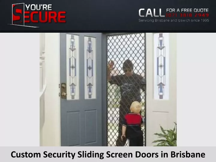 custom security sliding screen doors in brisbane