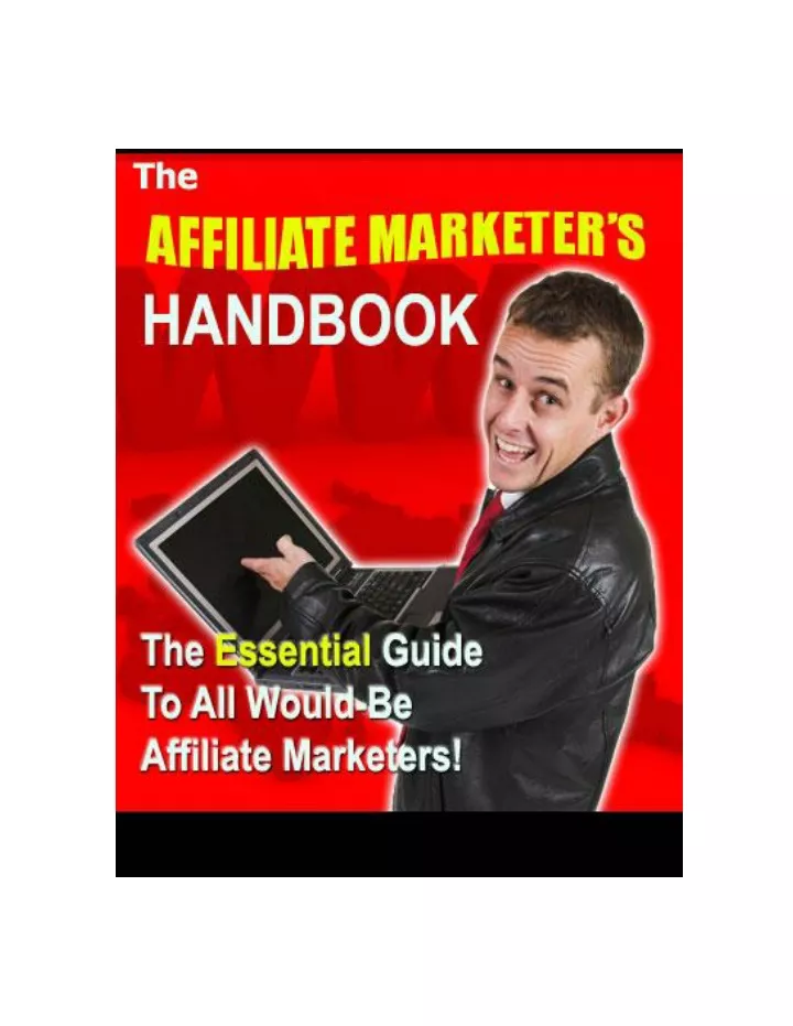 affiliate marketer s handbook