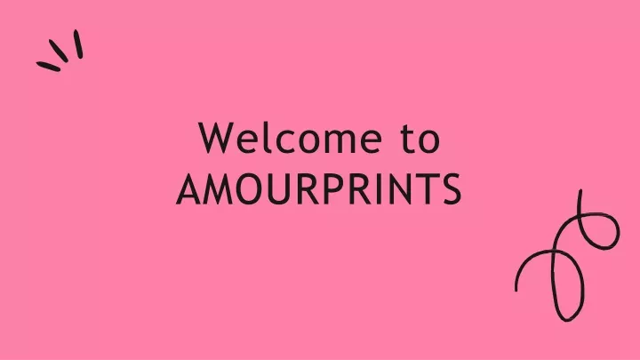 welcome to amourprints