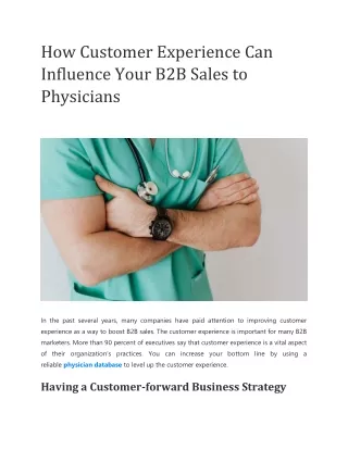 how customer experience can influence your