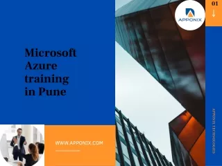 Microsoft Azure training in Pune
