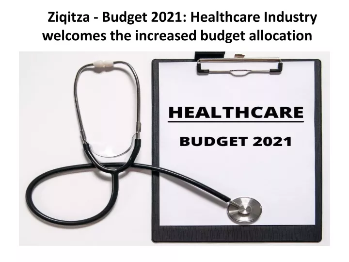 ziqitza budget 2021 healthcare industry welcomes