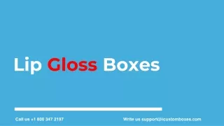 lip gloss boxes