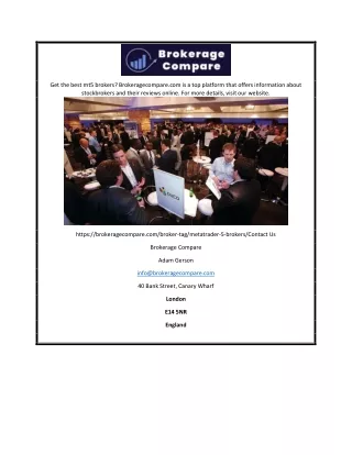 get the best mt5 brokers brokeragecompare