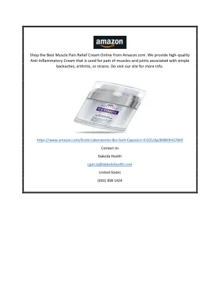 Anti-inflammatory Cream for Sale Online | Amazon.com