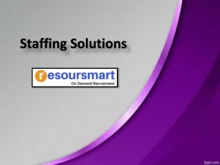 Staffing Solutions in India, Contract IT Staffing Services In India, Temporary staffing solutions in India – Resoursmart