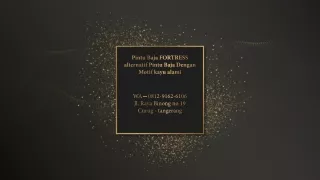 pintu baja fortress alternatif pintu baja dengan