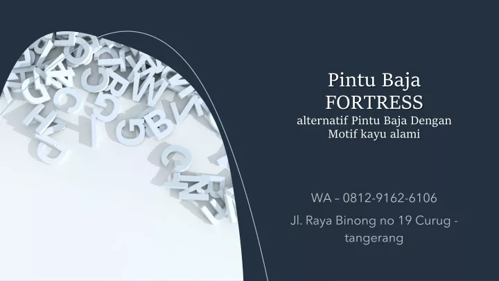 pintu baja fortress alternatif pintu baja dengan motif kayu alami