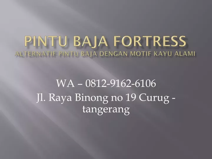 pintu baja fortress alternatif pintu baja dengan motif kayu alami