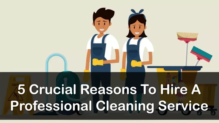 5 crucial reasons to hire a professional cleaning