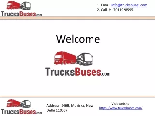 email info@trucksbuses com call us 7011928595