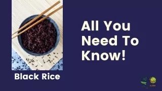 Black Rice for Better Immunity, Buy Online