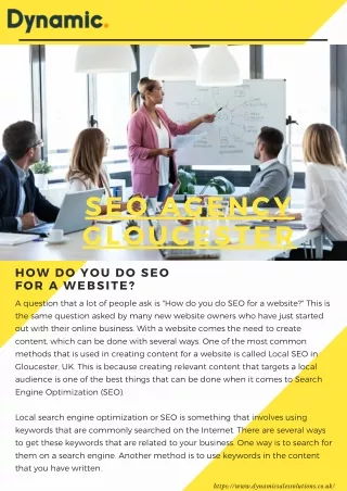 seo agency gloucester