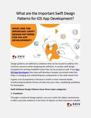 what whatare patterns patternsfor