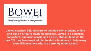 james coaches esl teachers to get their