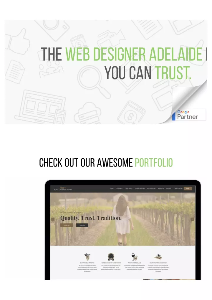 the web designer adelaide e you can trust