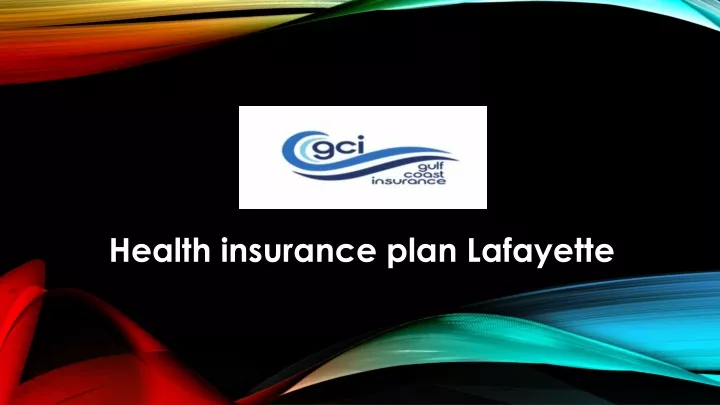 health insurance plan lafayette